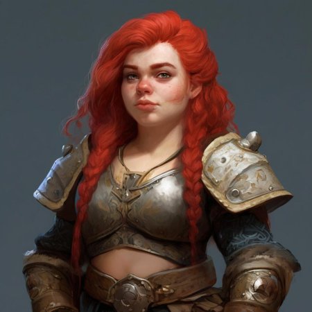 Дворфийка арт