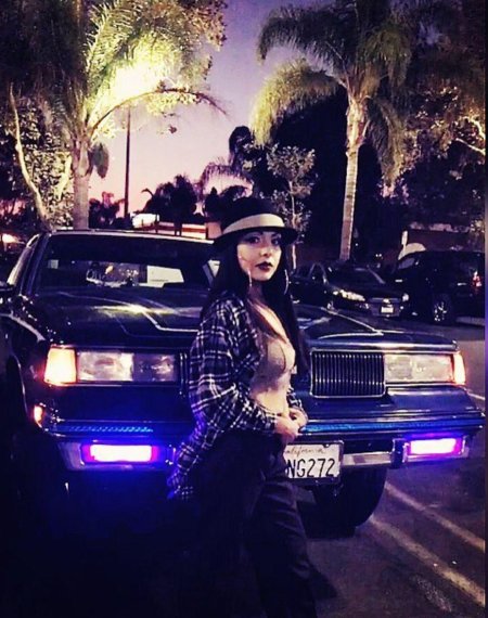 Девушка гангста