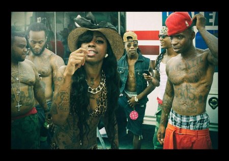 Тусовка рэперов