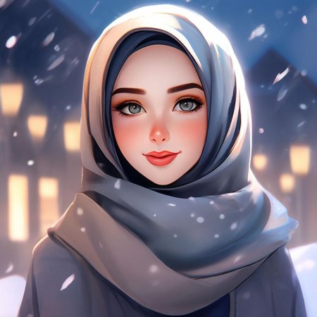 Красивые девушки в хиджабе