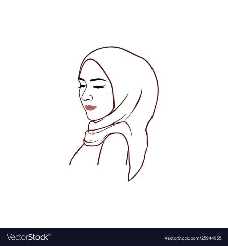 Хиджаб вектор