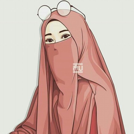 Муслим аниме никаб