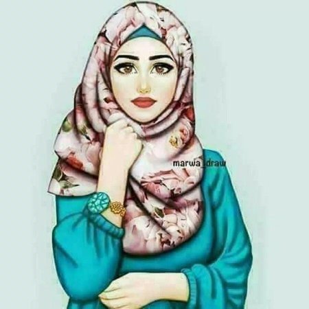 Marwa draw мусульманки Sarra Art