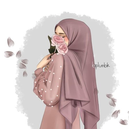 Никаб Муслима картина