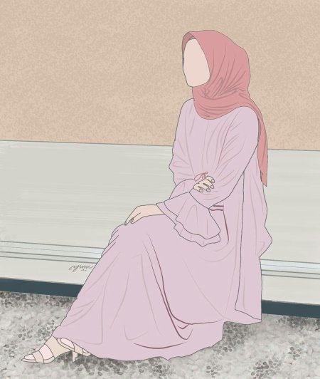 Муслим аниме никаб