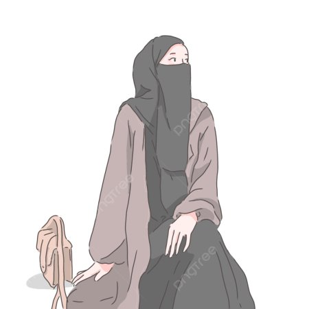 Девушка в никабе рисунок карандашом