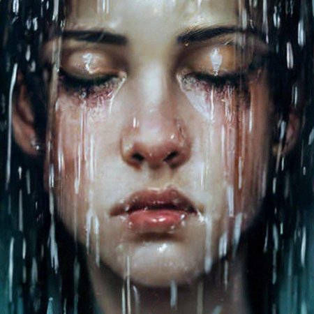 Слёзы девочки