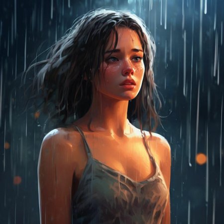 Рисунки красивые девушки