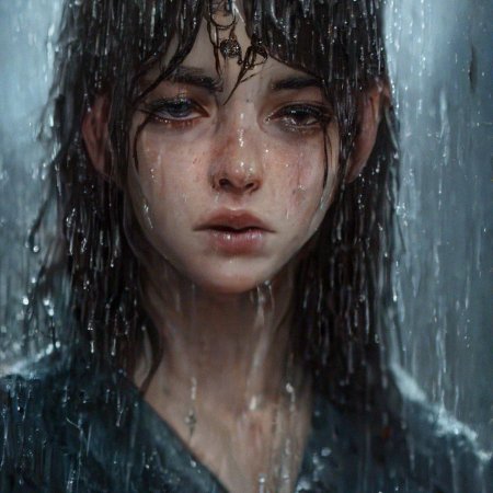 Cry in the rain