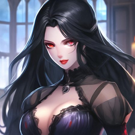 Девушка вампир