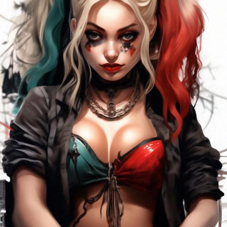 Харли квинн арт