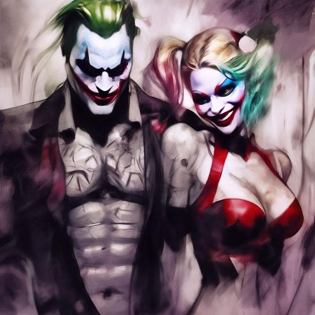 Харли квинн и джокер любовь