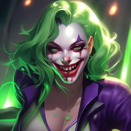 Девушка джокер