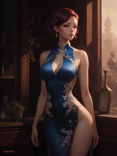 Девушка нейросети арт