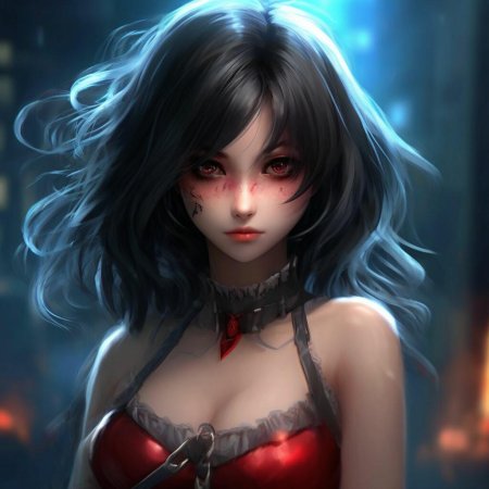 Аниме вампир девушка