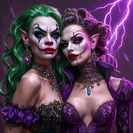 Харли квинн и джокер