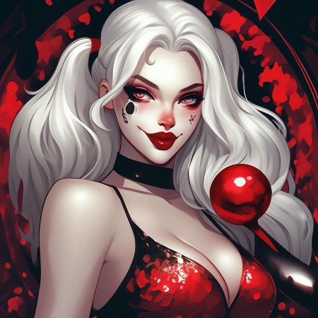 Харли квинн грим