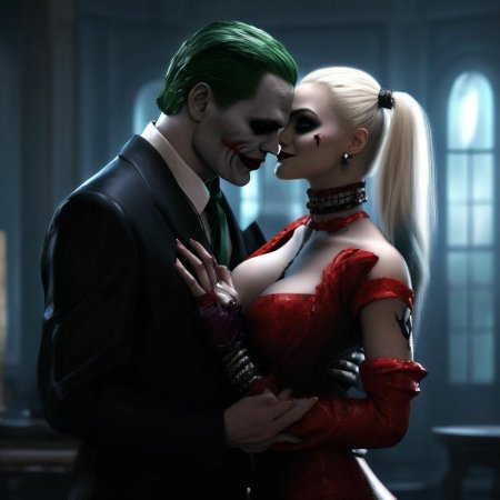Харли квинн и джокер отряд самоубийц