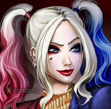 Рисунки харли квинн