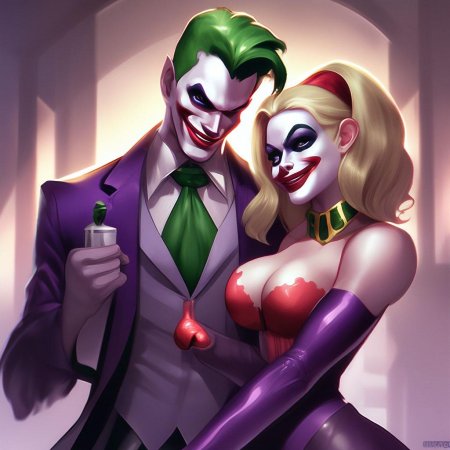 Харли квин и джокер
