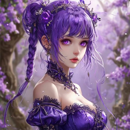 В стиле аниме