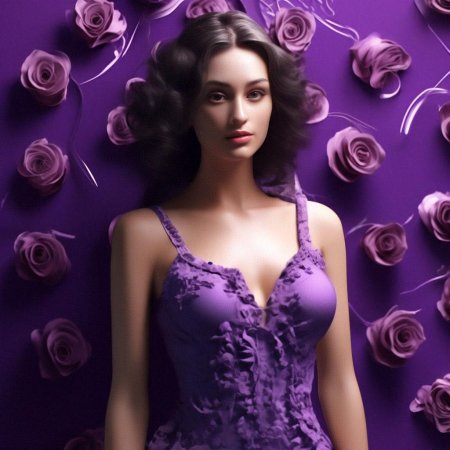 Фиолетовый образ