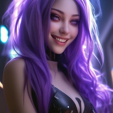 Фиолетовый глаз