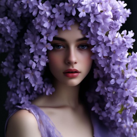 Цветки сирени