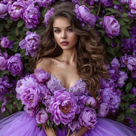 Платье фиолетовое