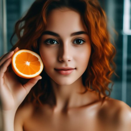 Оранжевые фрукты