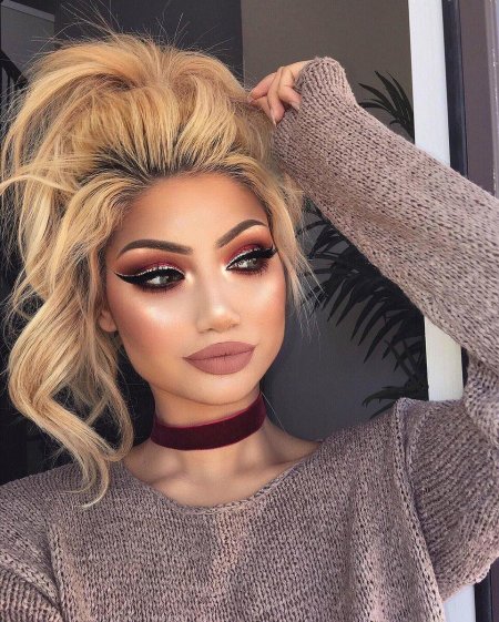 Современный макияж