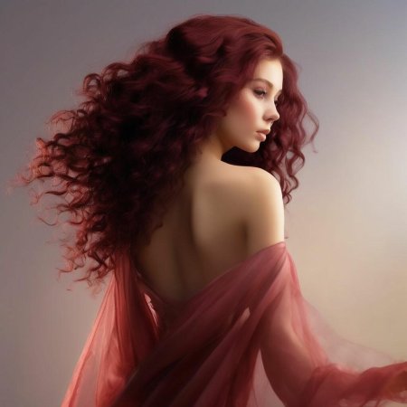 Красивая брюнетка