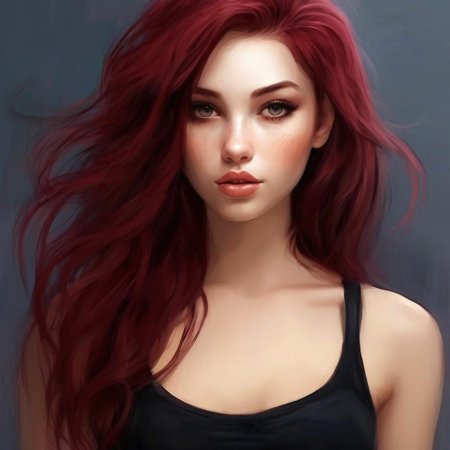 Девушка арт