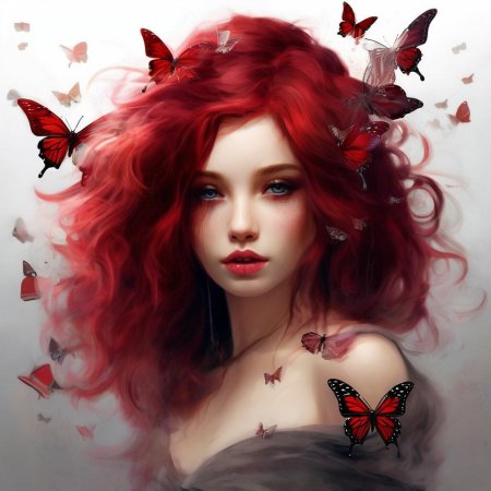 Красные волосы