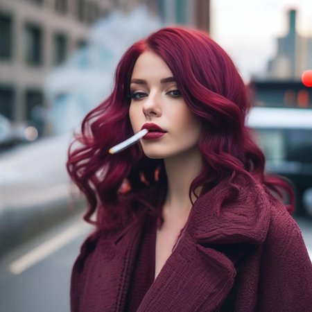 Волосы красивые