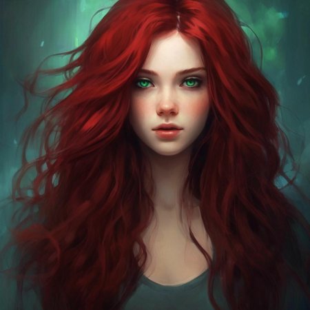 Девушка волосы