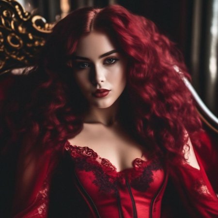 Девушка вампир