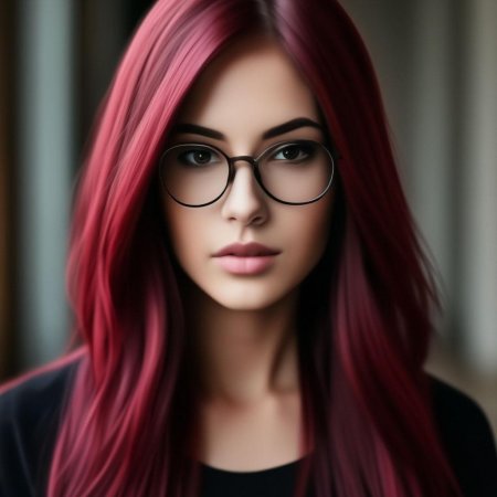 Девушка в очках