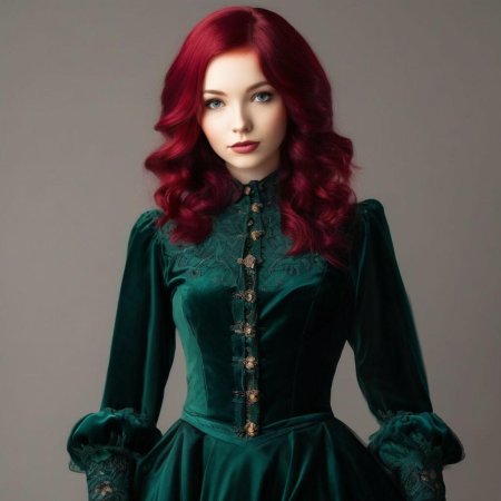 Изумрудное платье