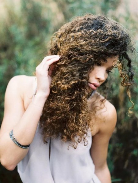 Кэтрин вьющиеся волосы