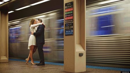 Фотосессия в метро