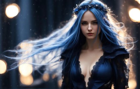 Девушка арт фэнтези