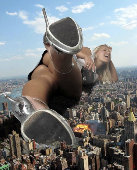 Giantess Дженни Чех
