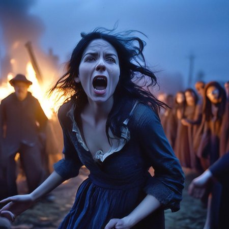 Грим вампирши