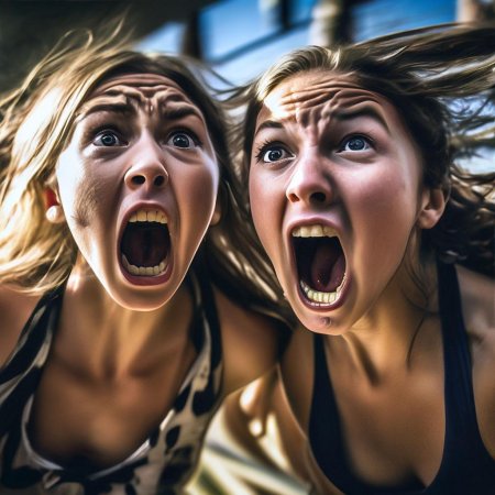 Девушка эмоции