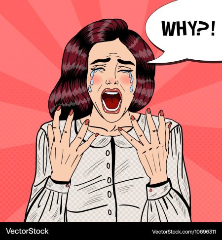 Поп арт девушка