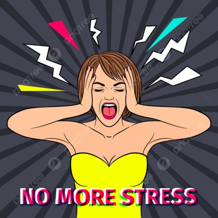 ШОК девушка вектор