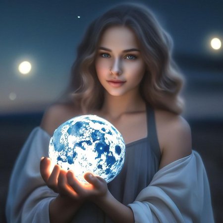 Луна в руках