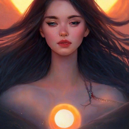 Красивая брюнетка