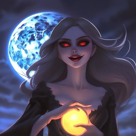 Девушка вампир